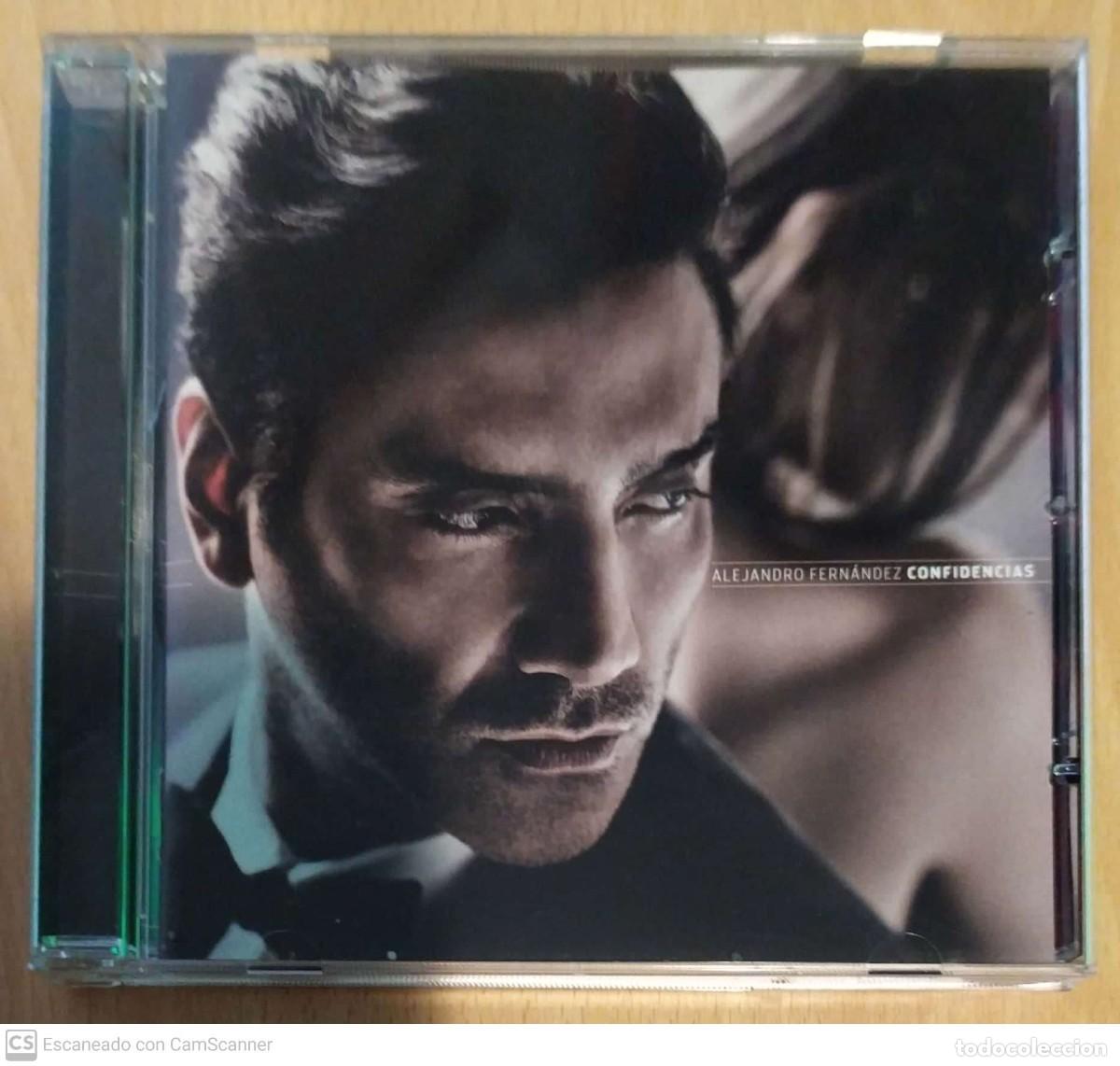 CDs de m&uacute;sica: ALEJANDRO FERNANDEZ (CONFIDENCIAS) CD 2013 - Foto 1