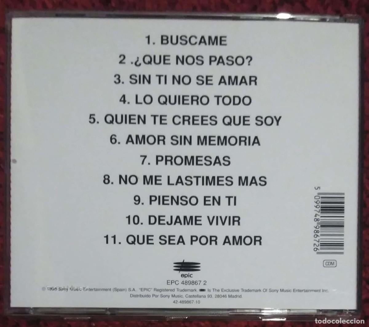 CDs de m&uacute;sica: ANA GABRIEL (UN ESTILO) CD 1998 - Foto 2