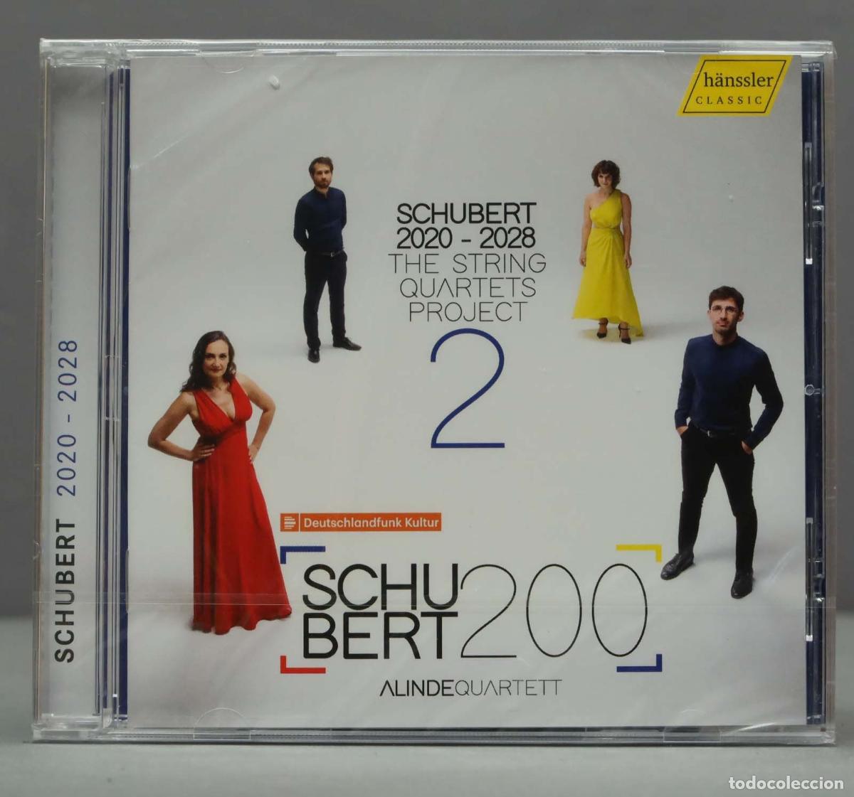 CDs de m&uacute;sica: CD. Alinde Quartett - Franz Schubert: The String Quartett. PRECINTADO - Foto 1