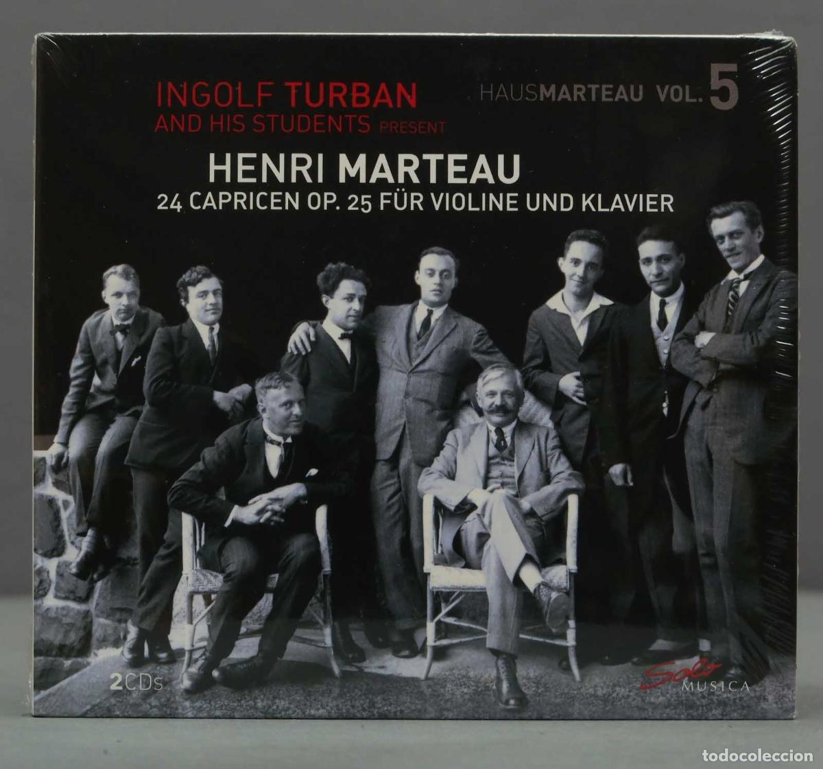 Musik-CDs: CD. Henri Marteau Vol.5-24 Capricen op.25 Turban and his students. PRECINTADO