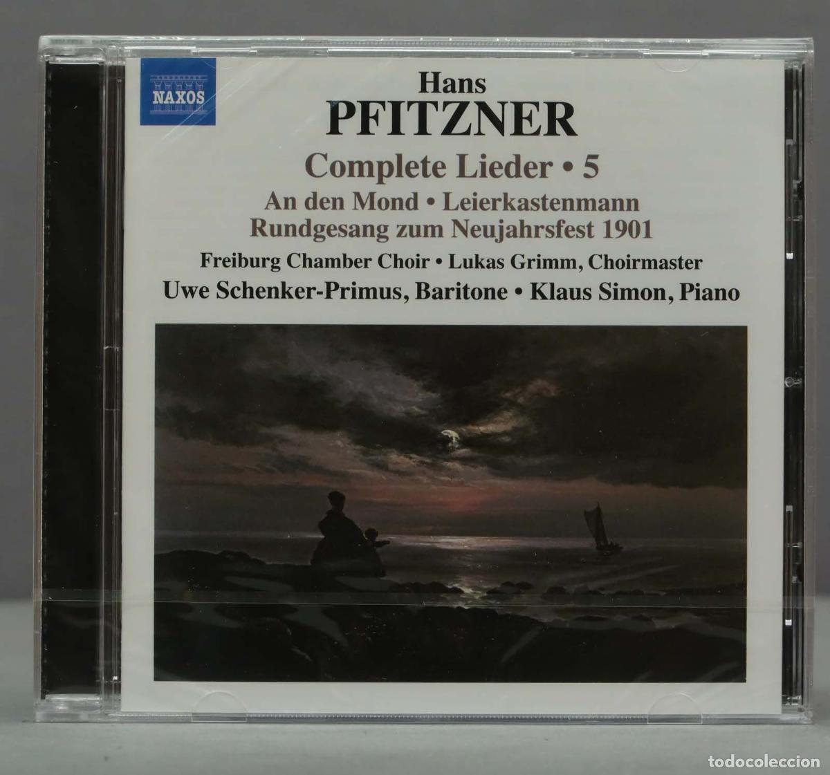CDs de m&uacute;sica: CD. Hans Pfitzner: Complete Lieder - Volume 5. PRECINTADO - Foto 1