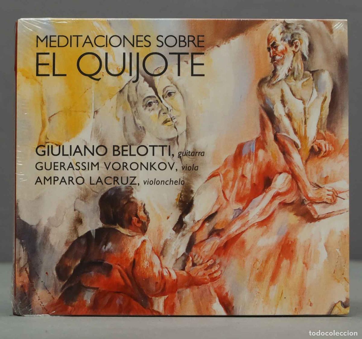 CDs de m&uacute;sica: CD. meditaciones sobre el quijote. BELOTTI. LACRUZ. PRECINTADO