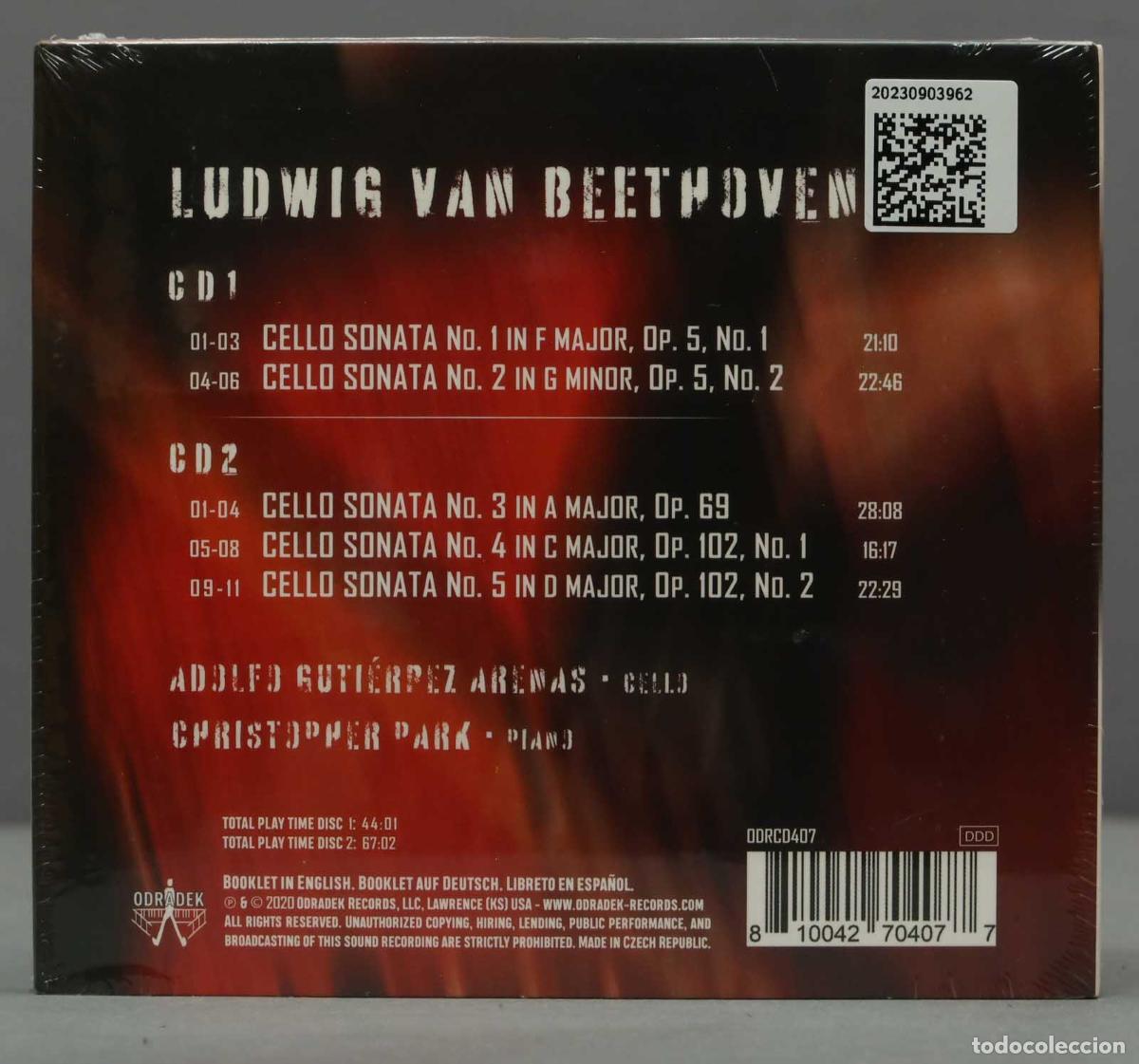 CDs de m&uacute;sica: CD. Evolution: Beethoven Complete Cello Sonatas . PRECINTADO - Foto 2
