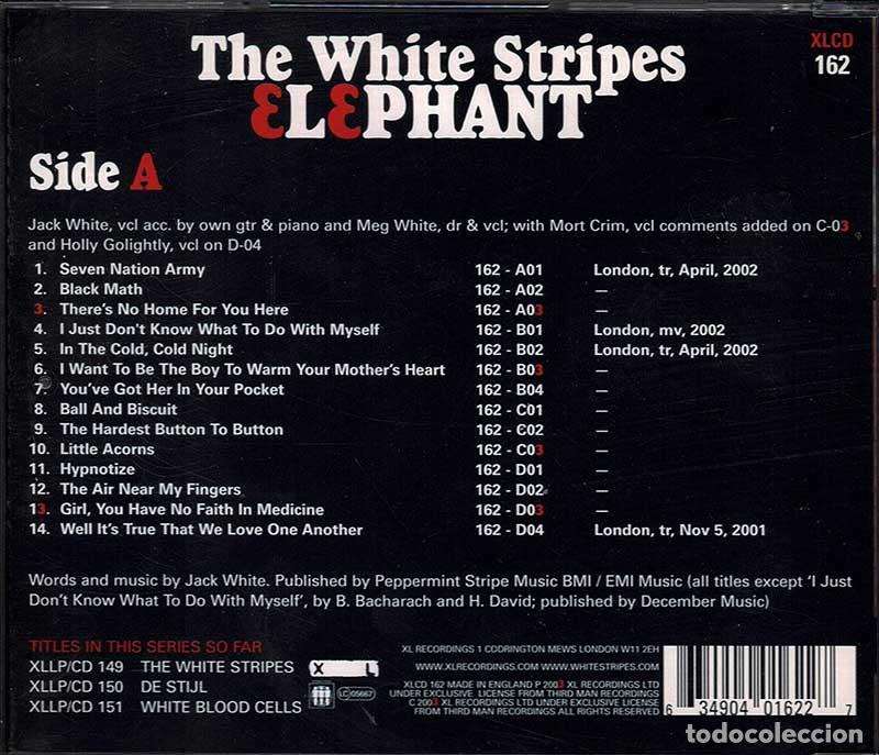 CDs de m&uacute;sica: The White Stripes - Elephant. CD - Foto 2