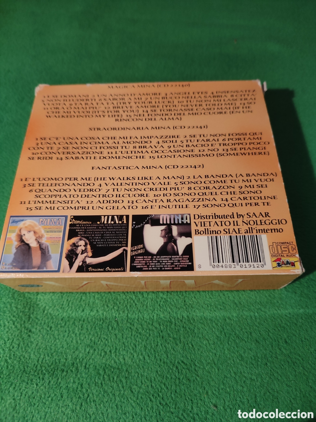 CDs de m&uacute;sica: Mina - Le versioni originali 3 Cd con estuche - Foto 2