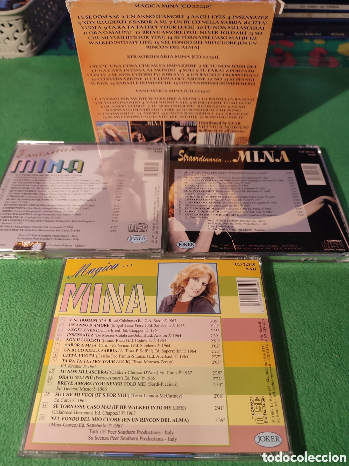 CDs de m&uacute;sica: Mina - Le versioni originali 3 Cd con estuche - Foto 4
