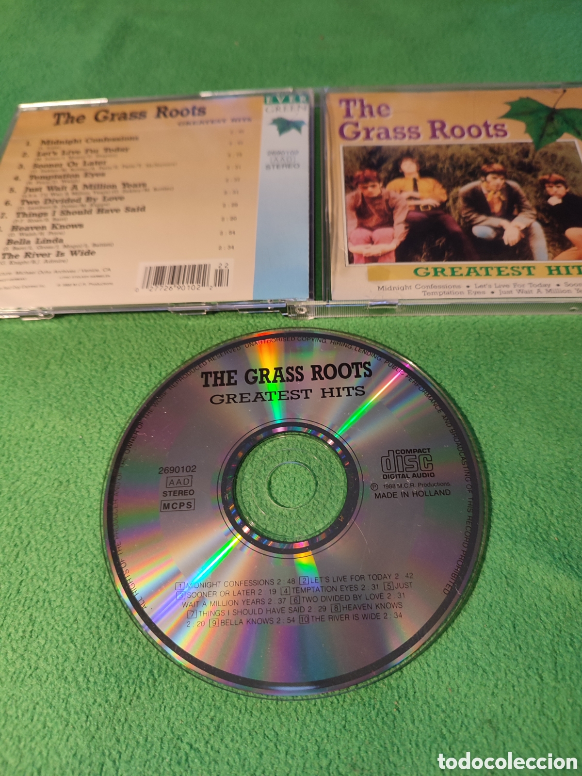 CDs de m&uacute;sica: The Grass Roots -: Greatest hits - Foto 2
