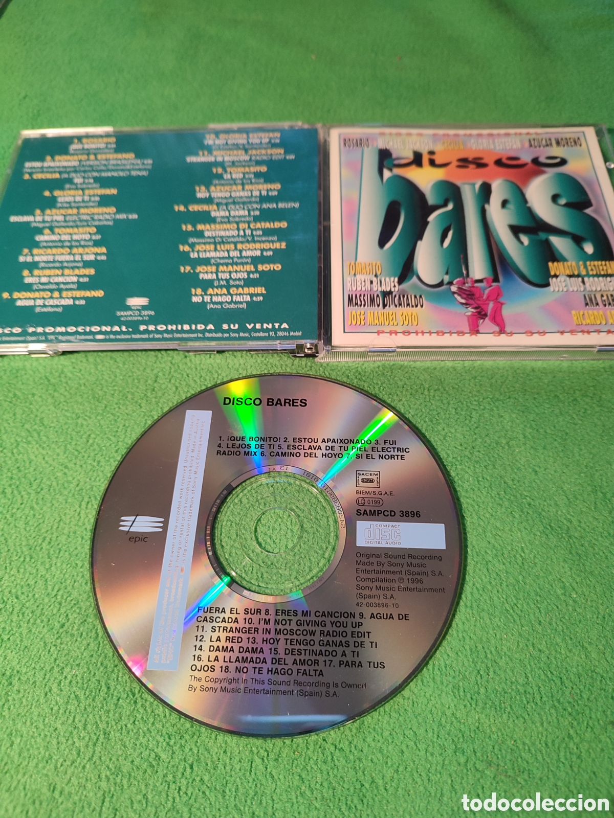 CDs de m&uacute;sica: Disco Bares - Varios autores - Foto 2