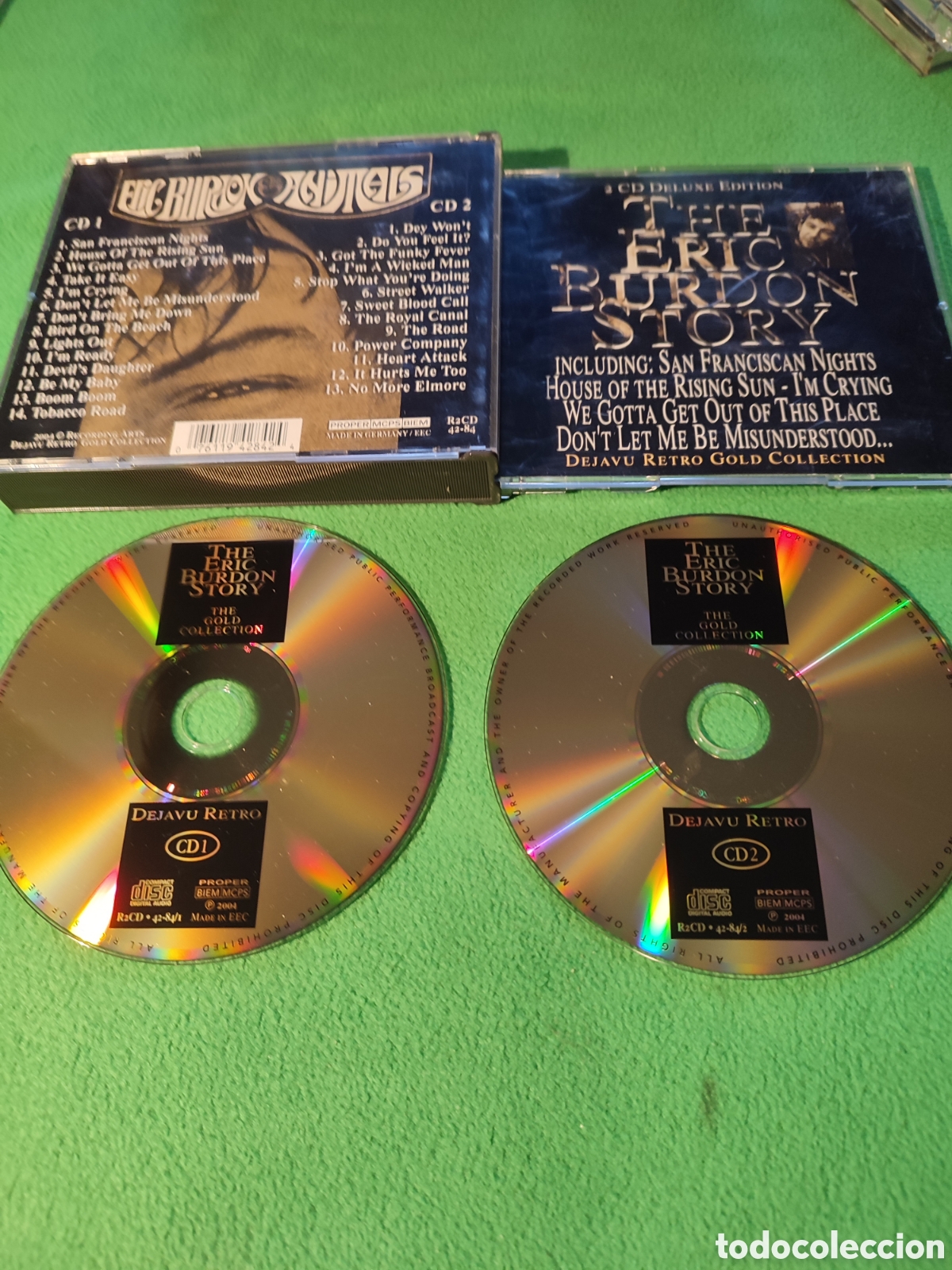 CDs de m&uacute;sica: Eric Burdon, The Eric Burdon story 2 CDs - Foto 2