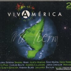 CDs de Música: VIVAMERICA - MI TIERRA / GLORIA ESTEFAN, SHAKIRA, RICKY MARTIN.../ DIGIPACK 2 CD'S 2007 RF-12491