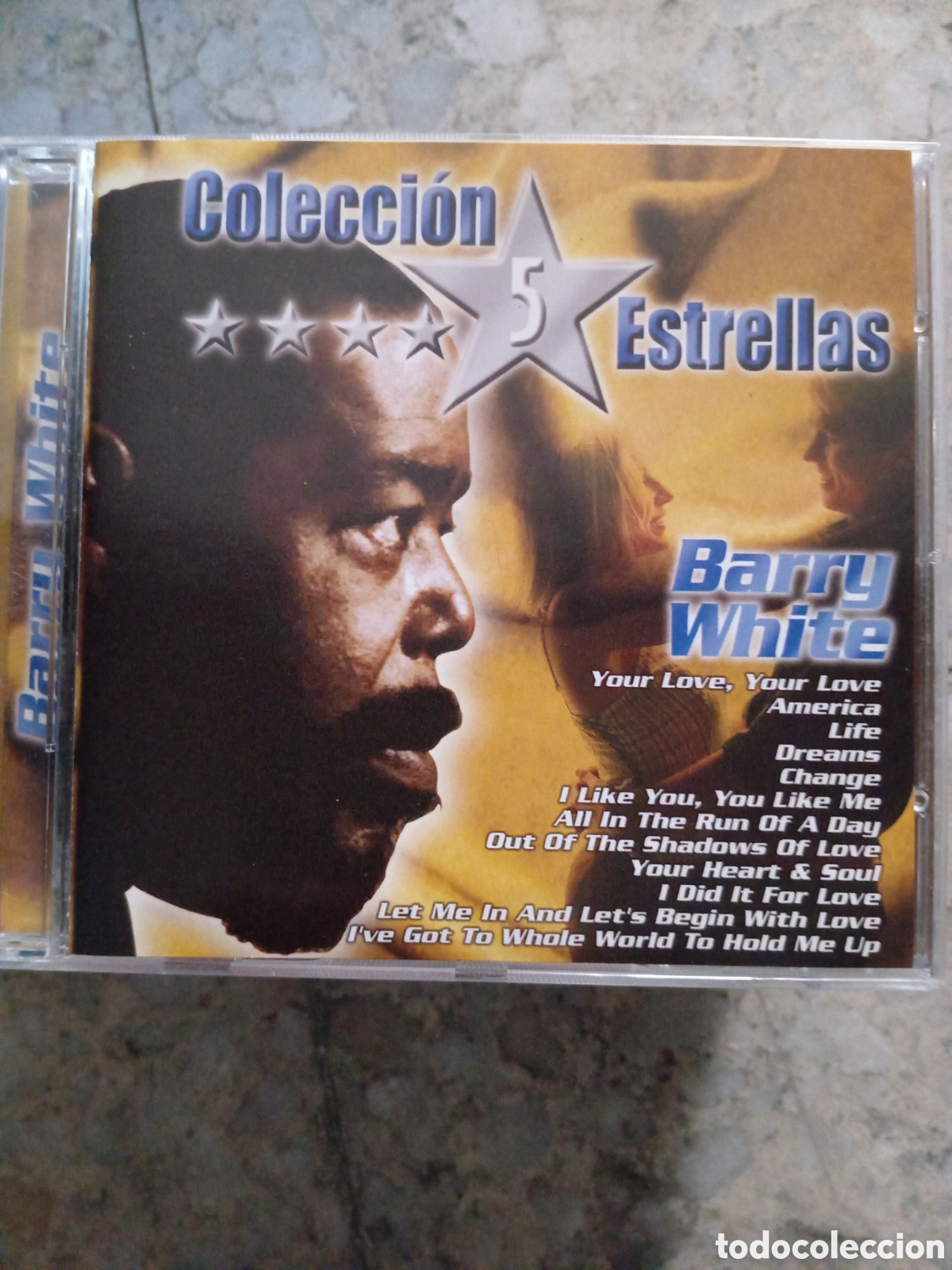 CDs de m&uacute;sica: CD BARRY WHITE COLECCION 5 ESTRELLAS - Foto 1