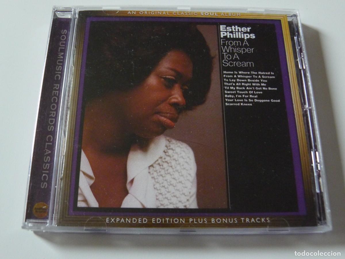 CDs de m&uacute;sica: Esther Phillips &ndash; From A Whisper To A Scream CD - Foto 1
