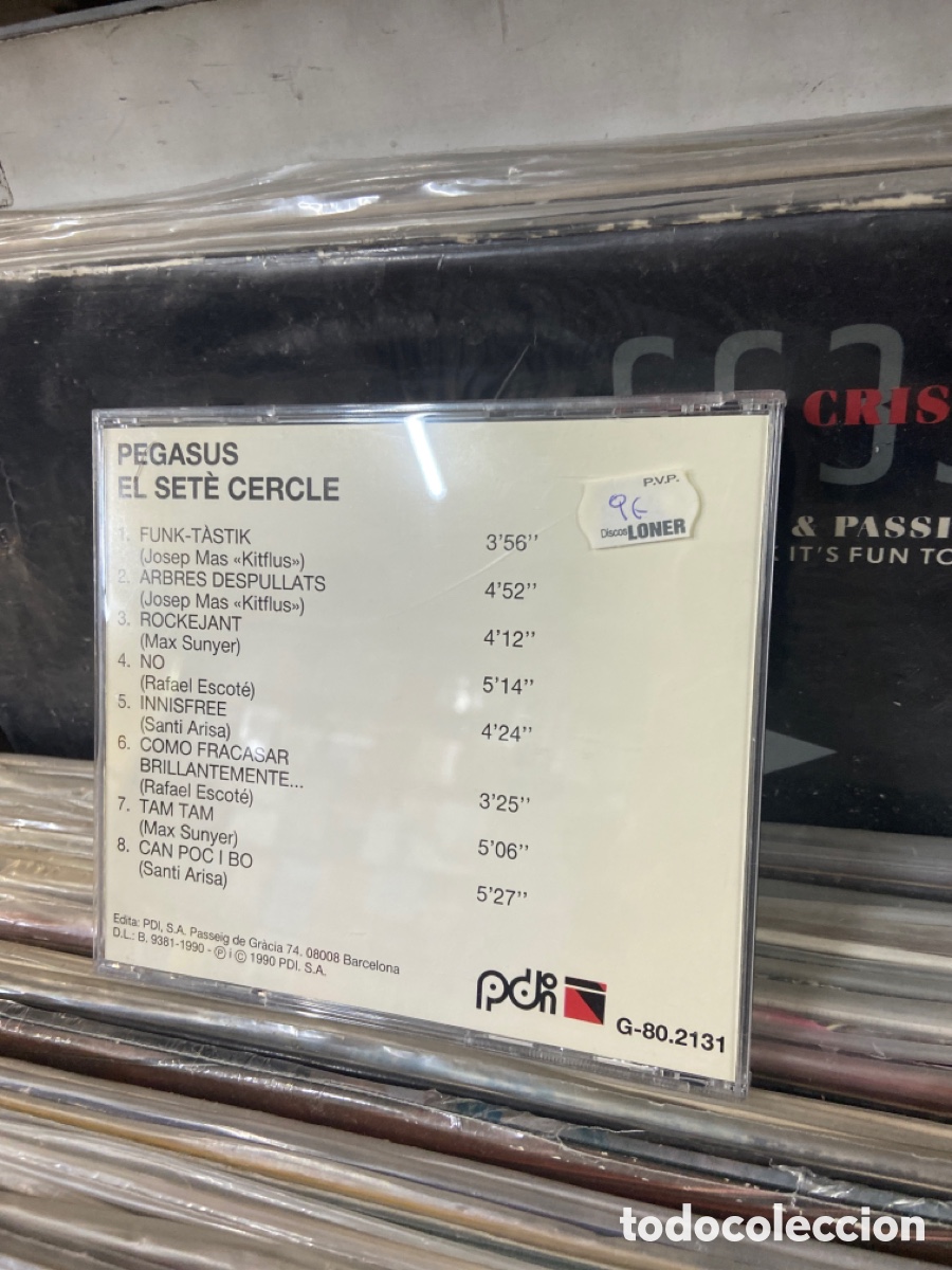 CDs de m&uacute;sica: Pegasus el sete cercle - Foto 2