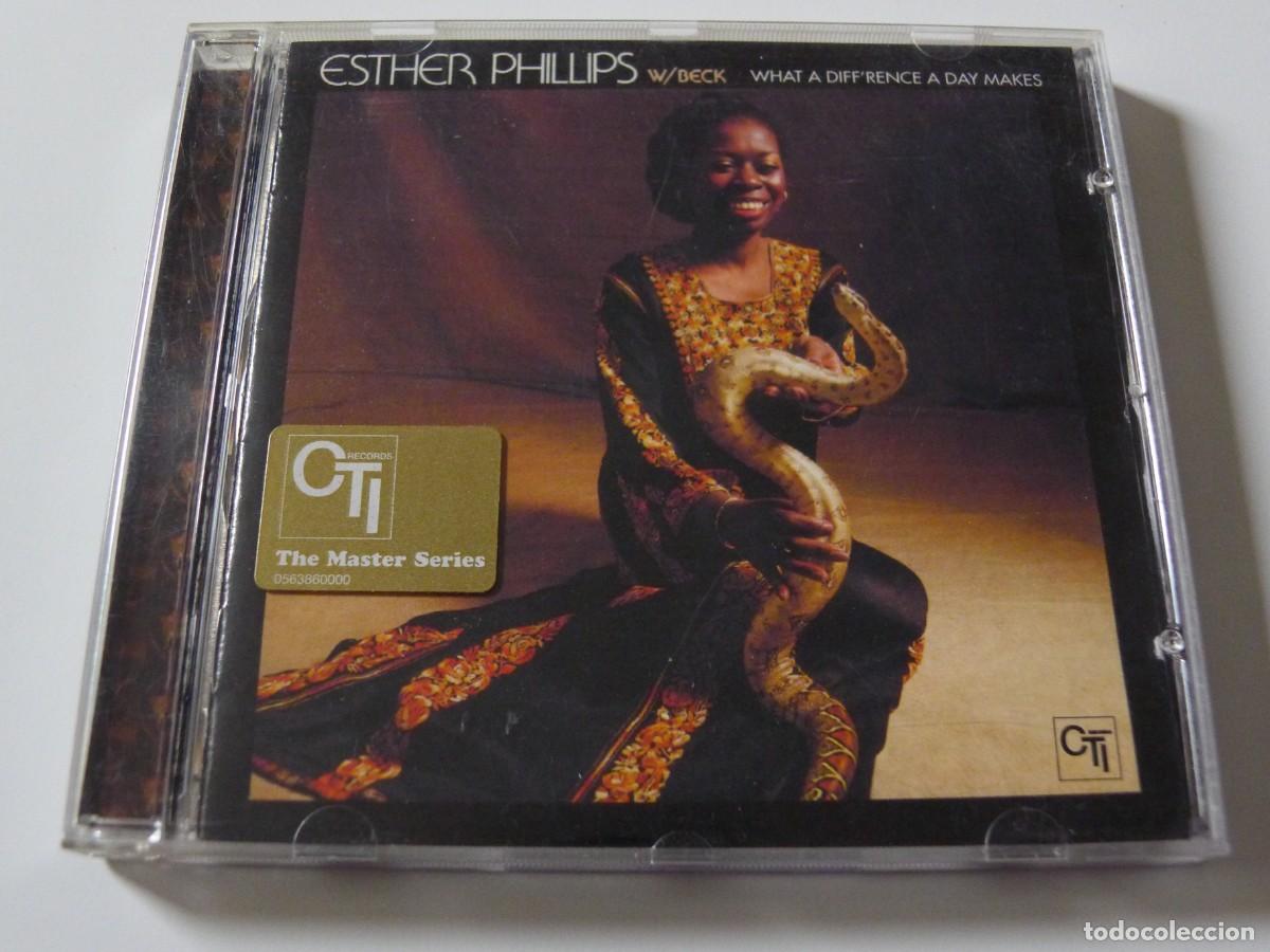 CDs de m&uacute;sica: Esther Phillips W/ Beck &ndash; What A Diffrence A Day Makes CD - Foto 1