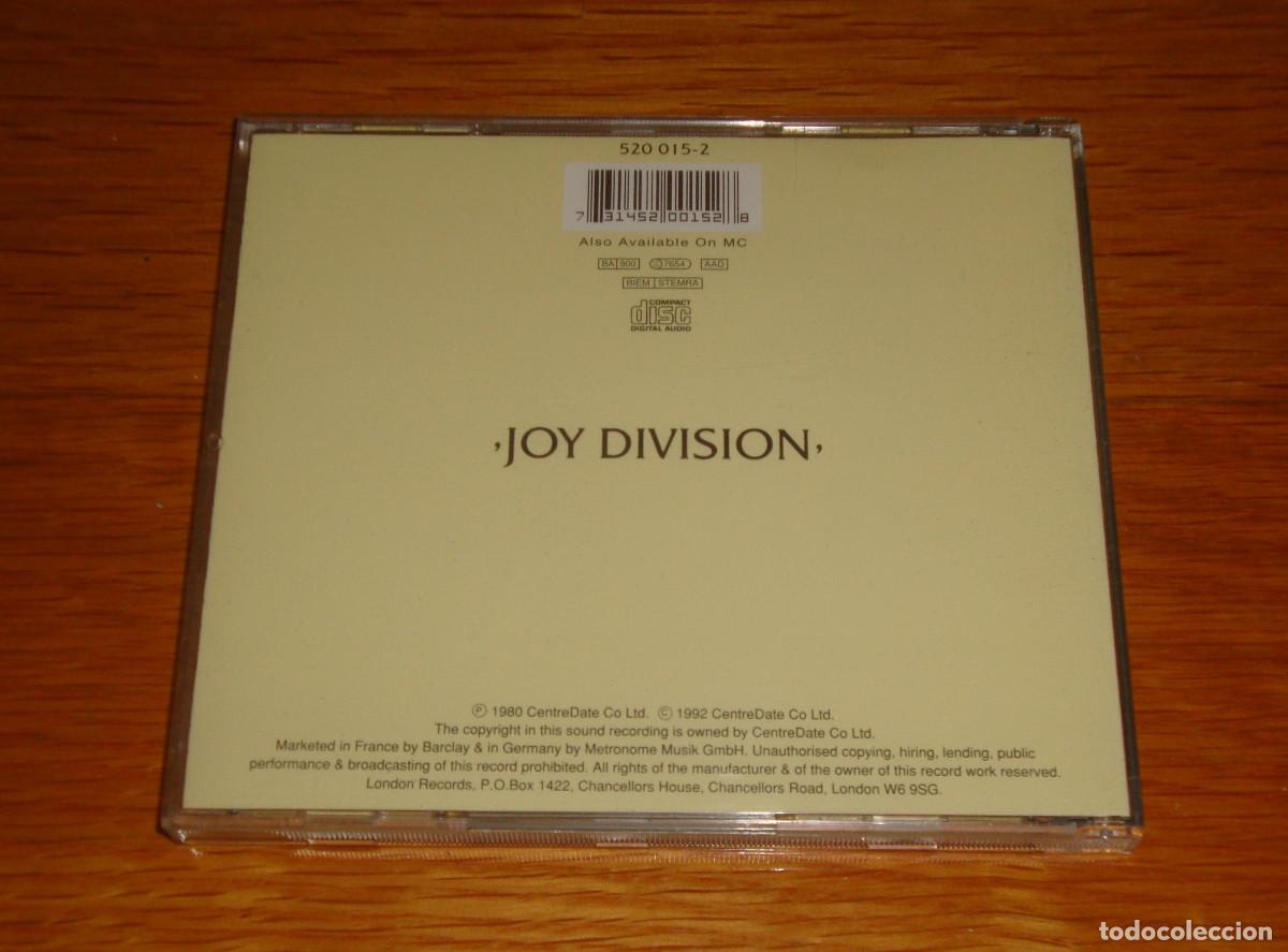 CDs de m&uacute;sica: JOY DIVISION - CLOSER CD - Foto 2
