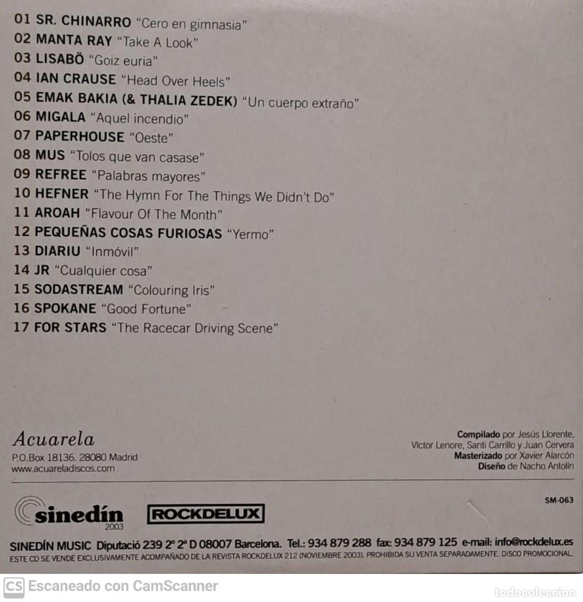 CDs de m&uacute;sica: Various &lrm;&ndash; 10 A&ntilde;os De Acuarela - Foto 2
