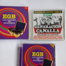 CDs de Música: EGB LAS TARDES DE GUATEQUE 3 CDS LA BANDA DEL CAPITÁN CANALLA RARO DIFÍCIL