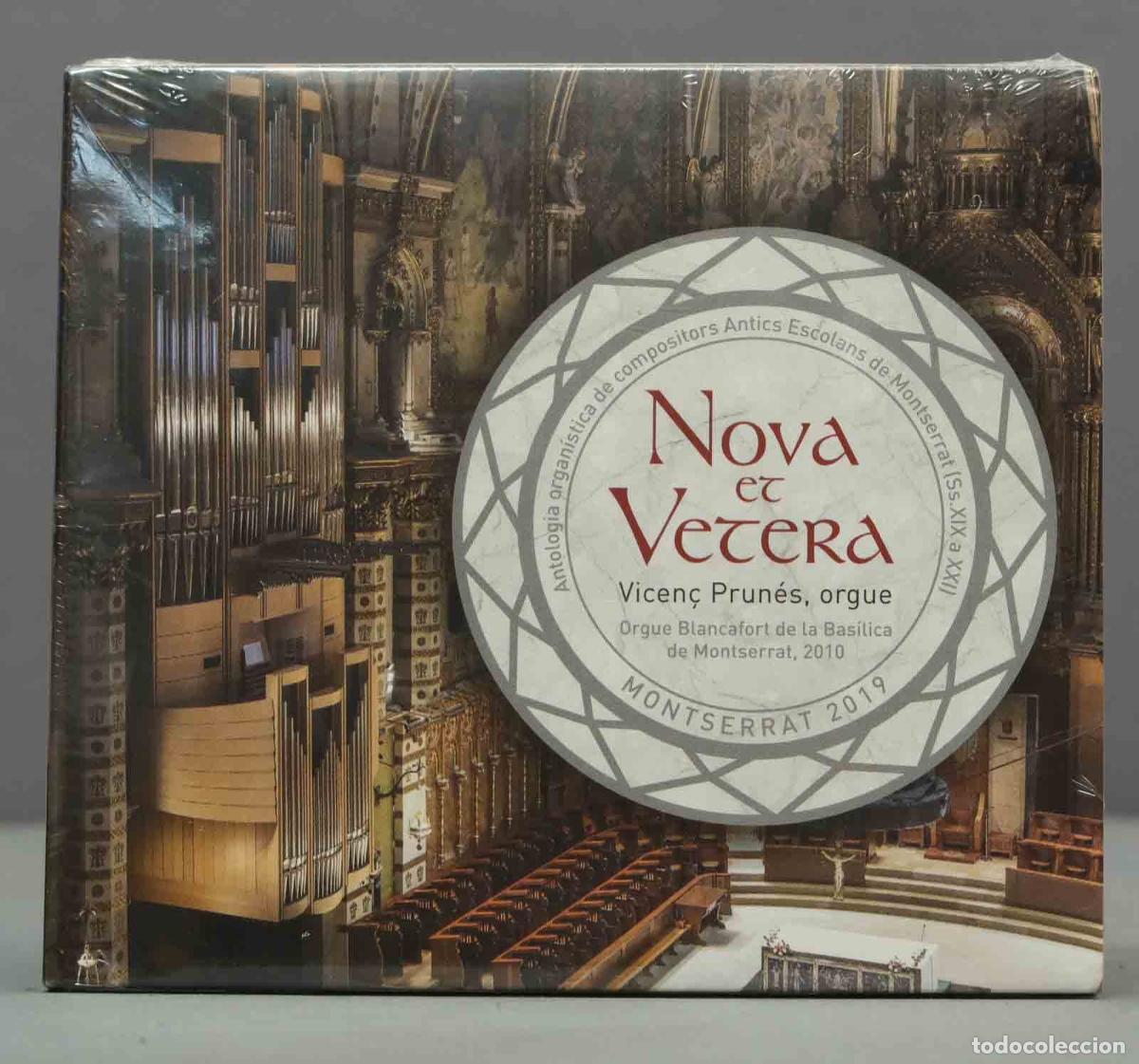 CD de M&uacute;sica: CD. Nova Et Vetera (Antologia Organ&iacute;stica de Compositors Antics Escolans de Montserrat). PRECINTADO