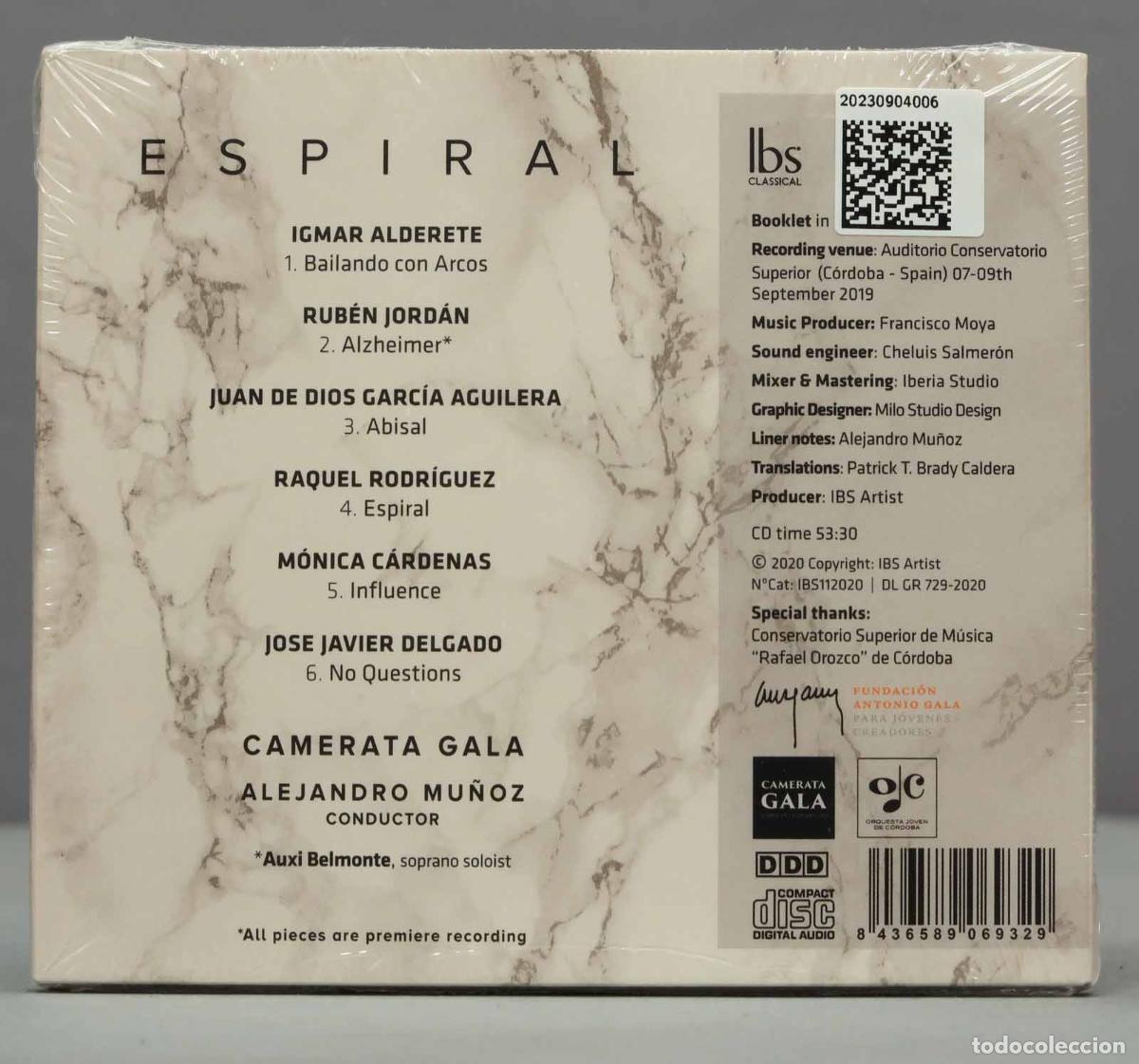 CDs de m&uacute;sica: CD. Espiral - CAMERATA GALA. PRECINTADO - Foto 2