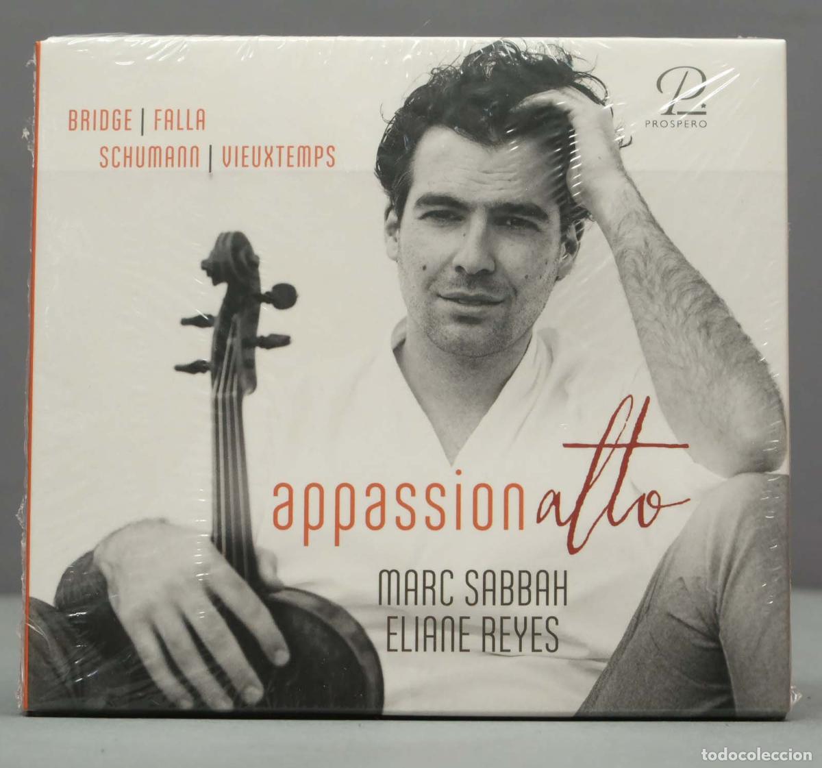 CD de M&uacute;sica: CD. AppassionAlto Bridge De Falla Schumann Vieuxtemps. PRECINTADO