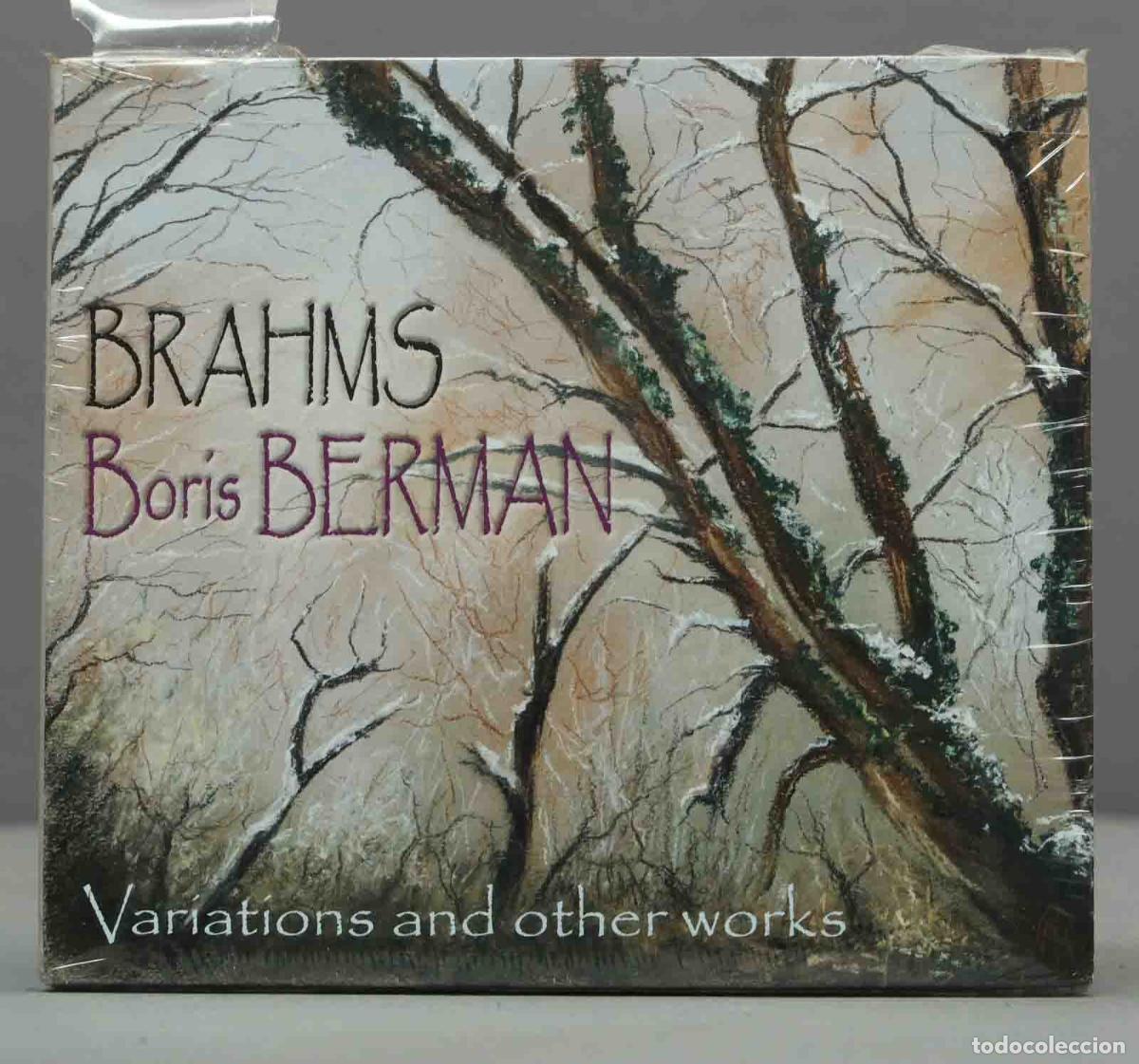 CDs de m&uacute;sica: CD. Brahms Boris Berman Variations 1. PRECINTADO - Foto 1