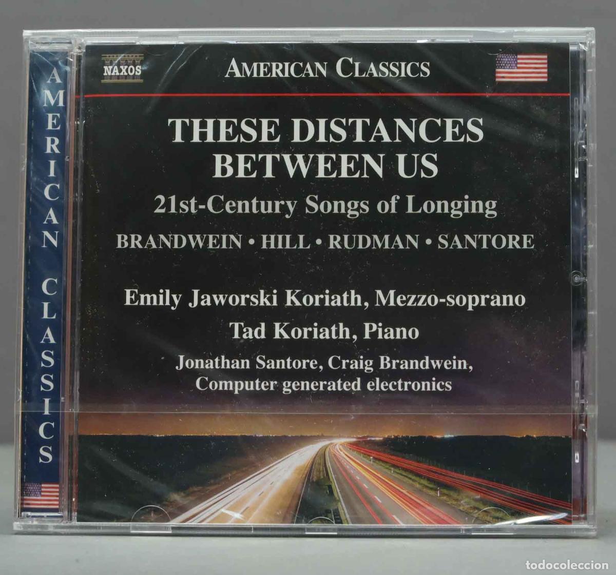 CD de M&uacute;sica: CD. Edie Hill These Distances Between Us: 21st-century Songs of Longing. PRECINTADO