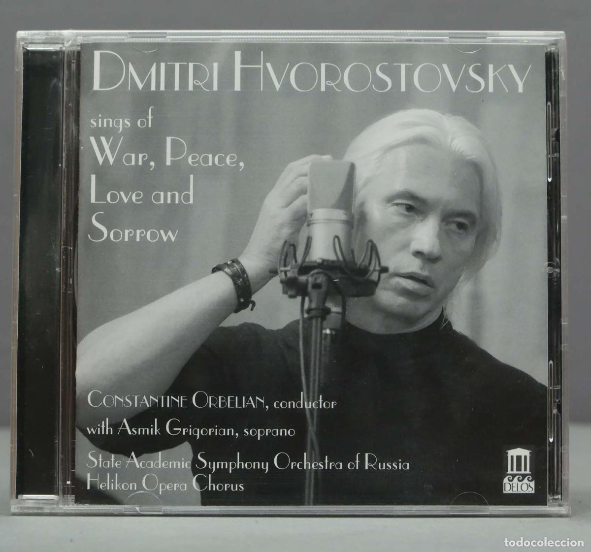 CD de M&uacute;sica: CD. Dmitri Hvorosto Dmitri Hvorostovsky Sings of War, Peace. PRECINTADO
