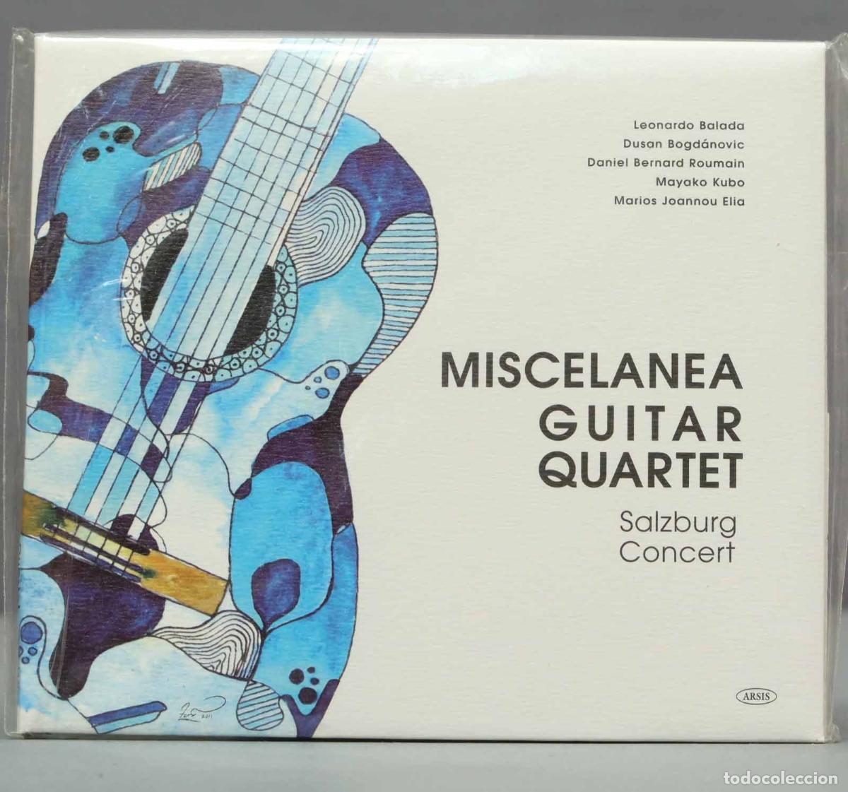 CD de M&uacute;sica: CD. Miscelanea Guitar Quartet: Obras para cuarteto de guitarras. PRECINTADO