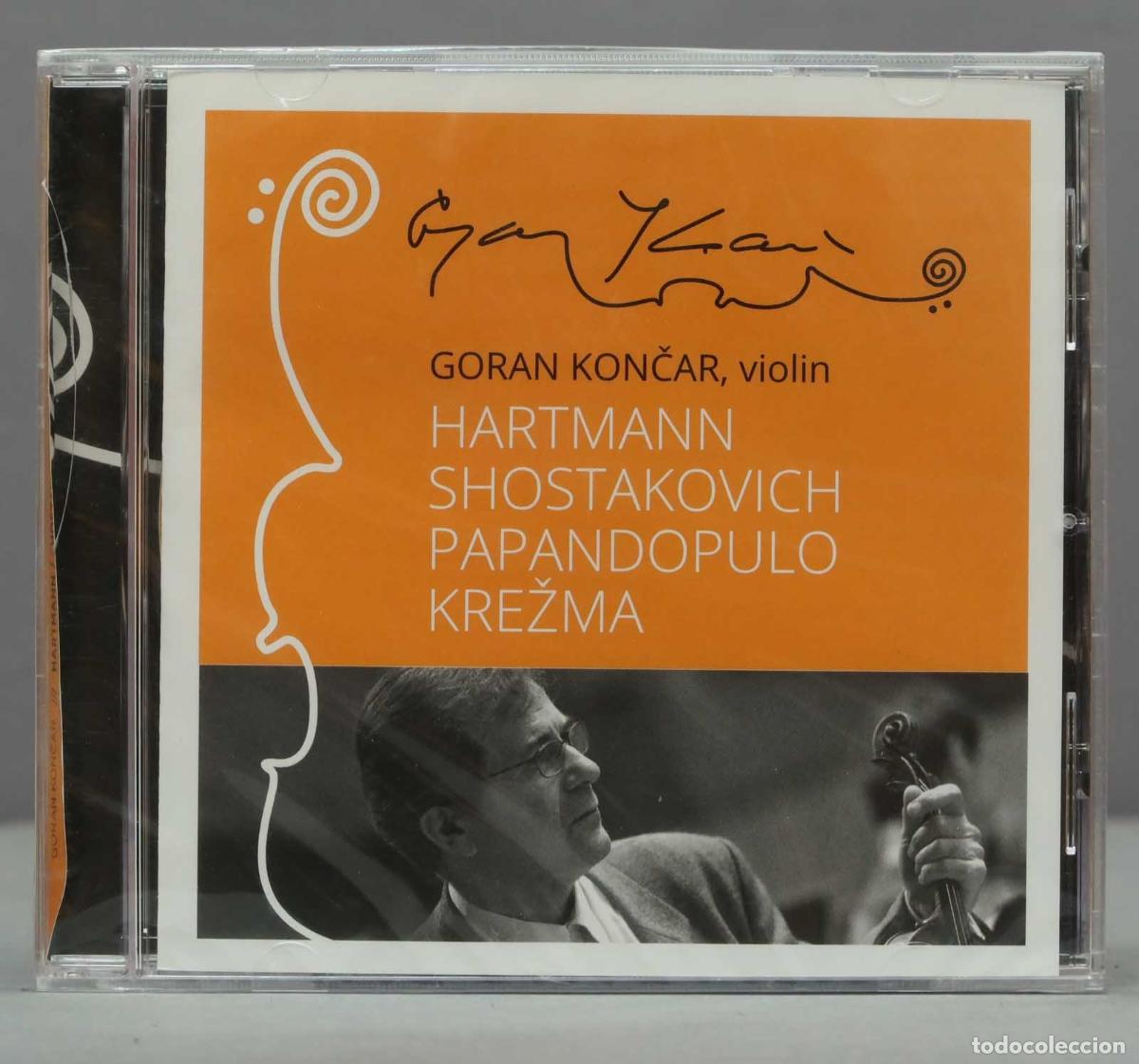 CD de M&uacute;sica: CD. Goran Končar &ndash; Hartmann, Shostakovich, Papandopulo. PRECINTADO