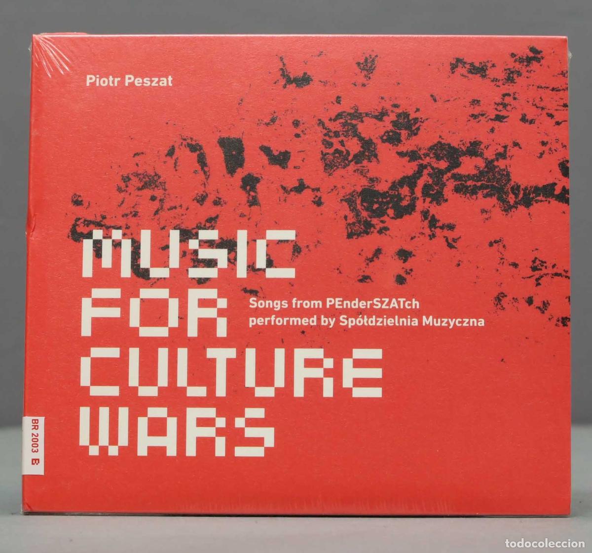 CD de M&uacute;sica: CD. PIOTR PESZAT MAREK - MUSIC FOR CULTURE WARS. PRECINTADO
