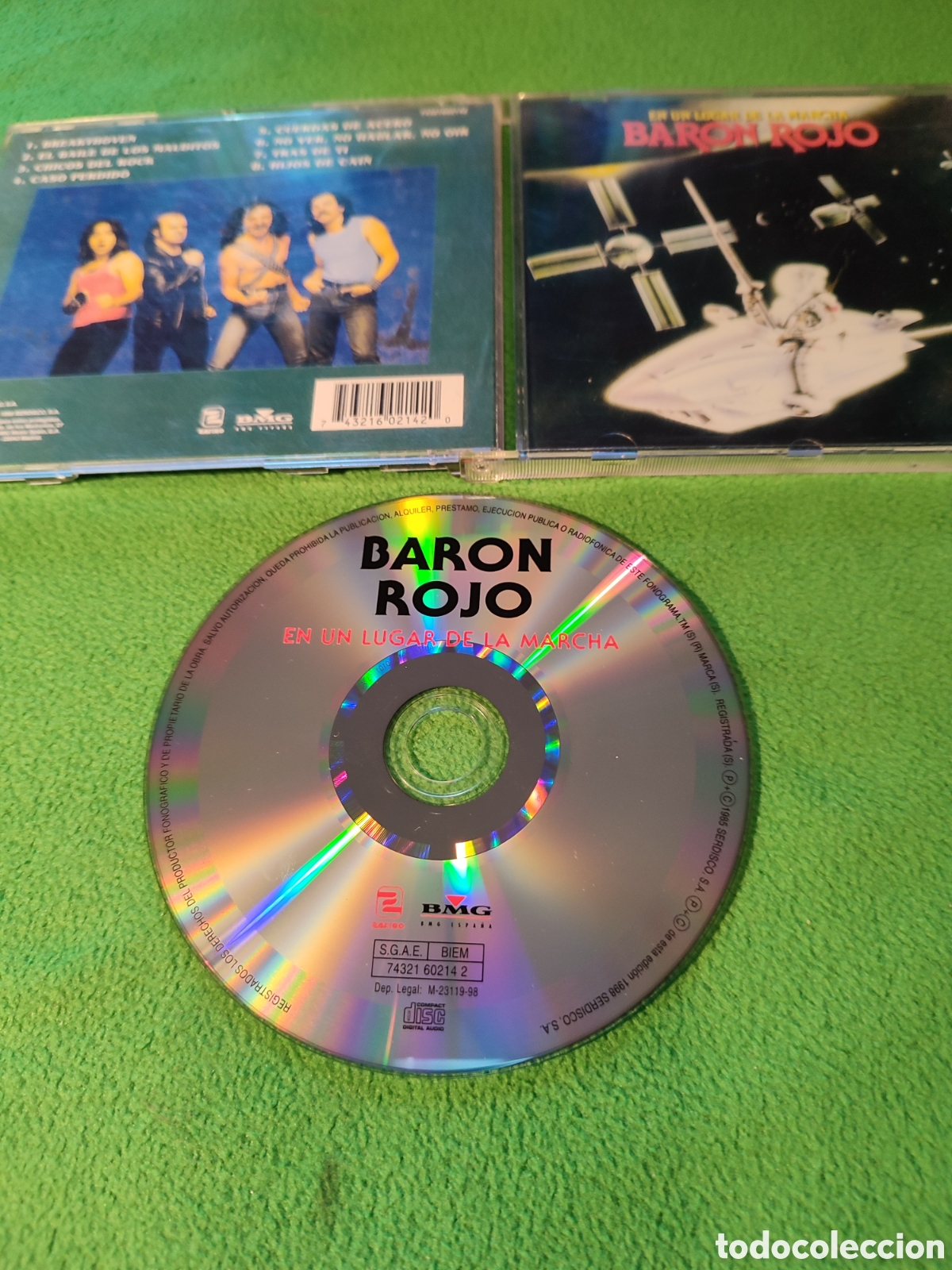 CDs de m&uacute;sica: Bar&oacute;n Rojo - En un lugar de la Mancha - Foto 2