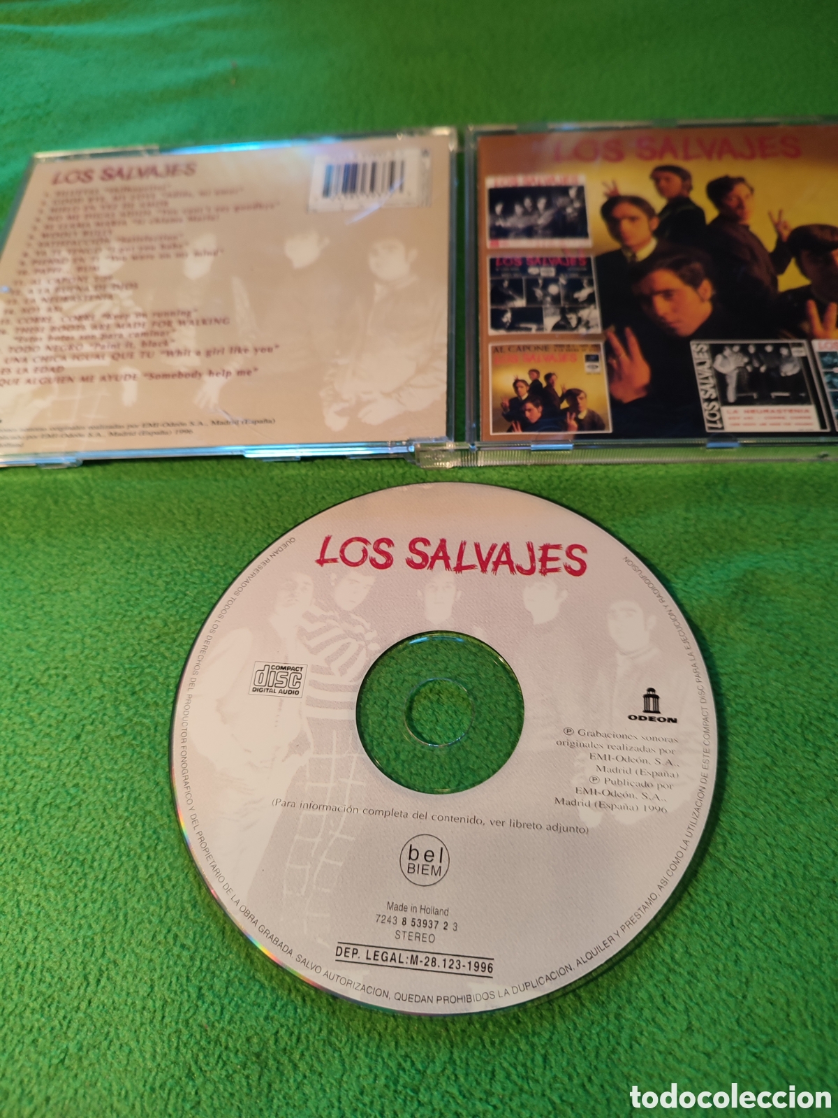 CDs de m&uacute;sica: Los Salvajes- Los Eps originales - Foto 2