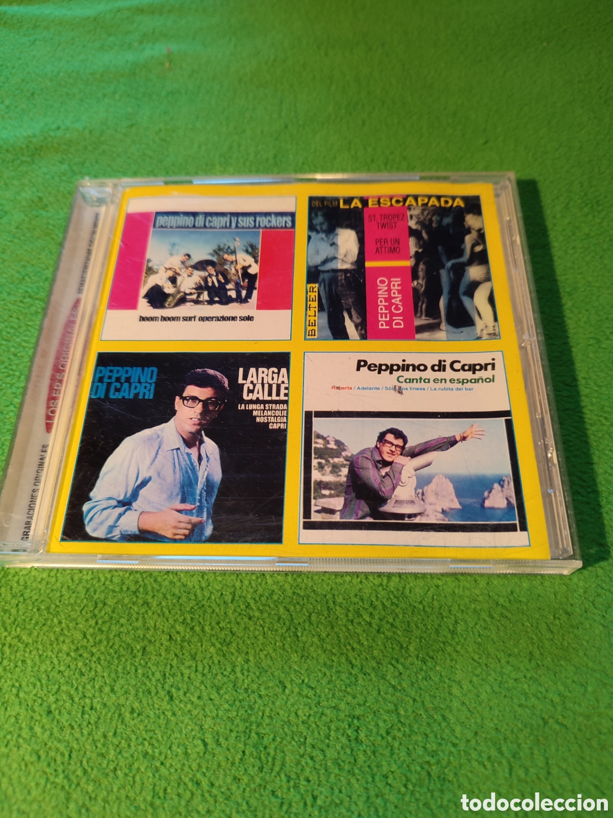CDs de m&uacute;sica: Peppino di Capri - Los Eps originales - Foto 1