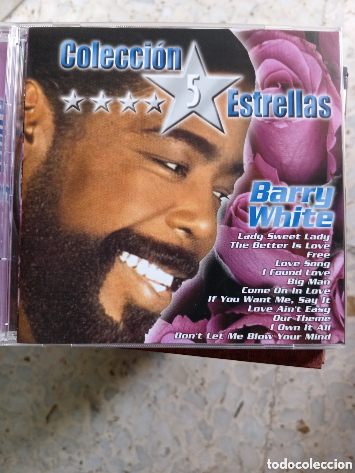 CDs de m&uacute;sica: CD BARRY WHITE COLECCION 5 ESTRELLAS - Foto 1