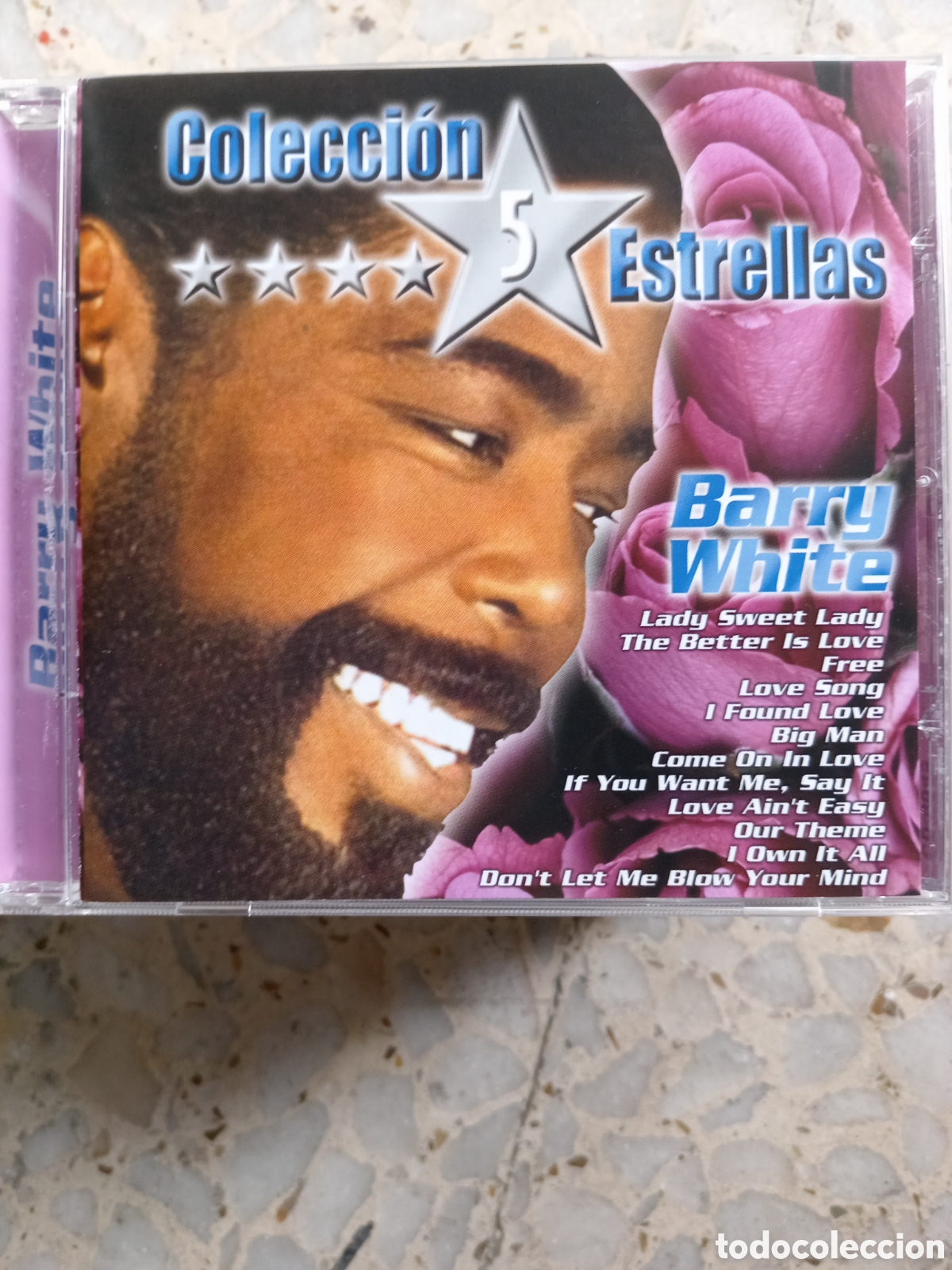 CDs de m&uacute;sica: CD BARRY WHITE COLECCION 5 ESTRELLAS - Foto 1