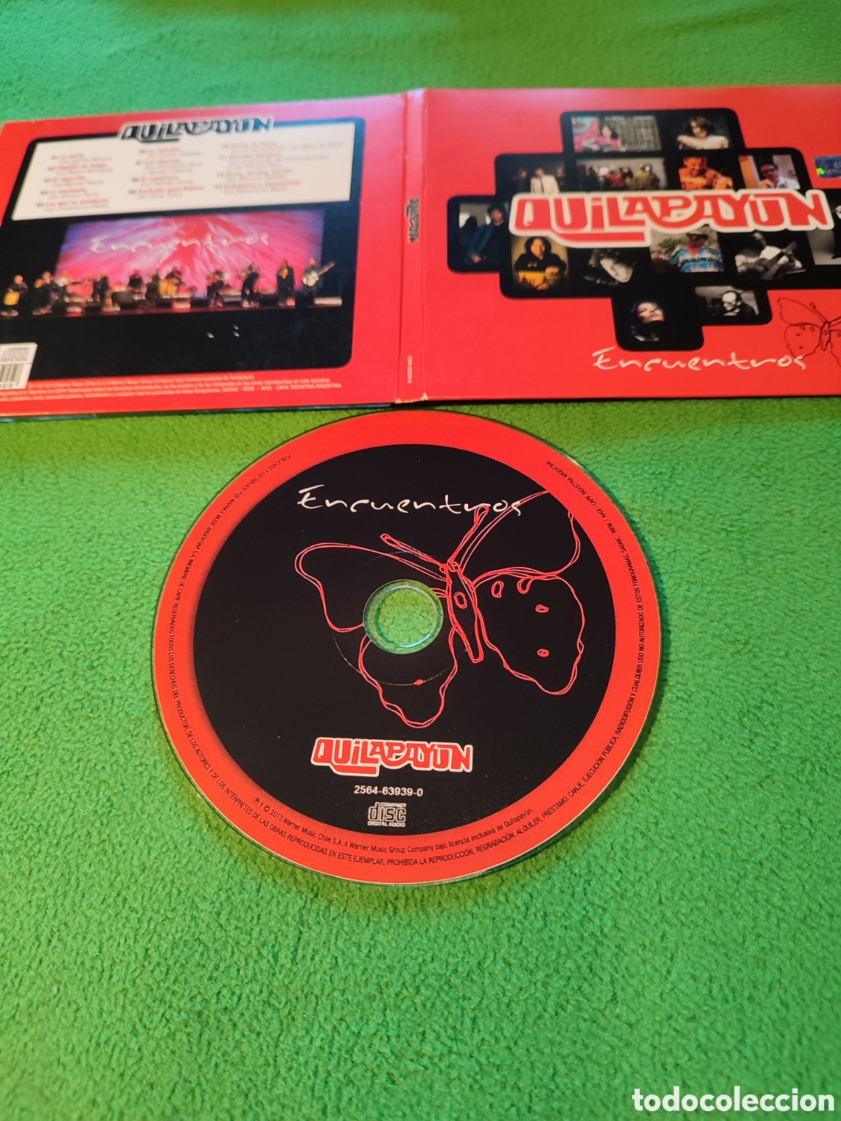 CDs de m&uacute;sica: Quilapayun - Encuentros - Foto 2