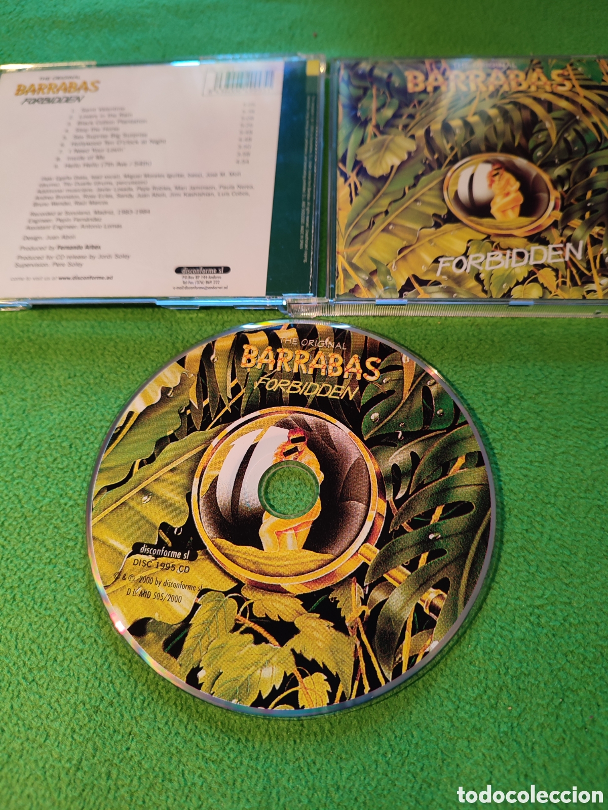 CDs de m&uacute;sica: Barrabas - Forbidden - Foto 2