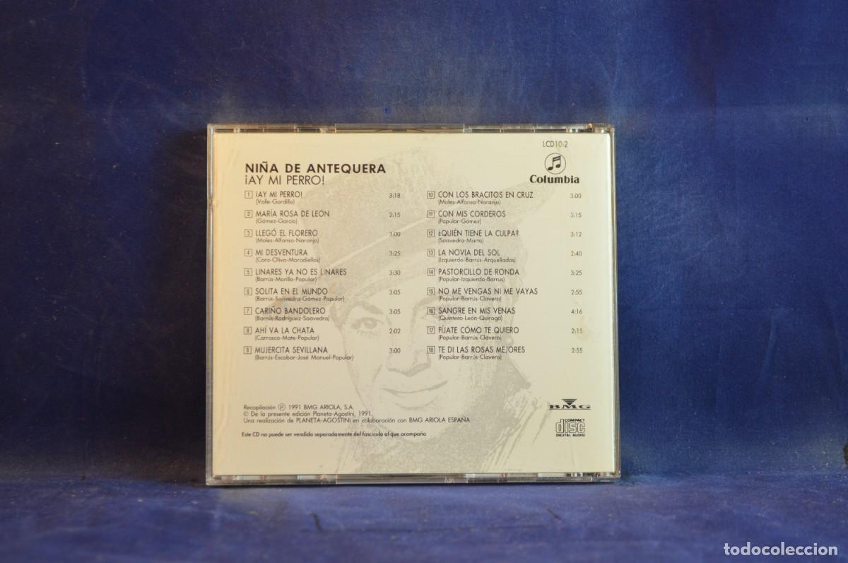 CDs de m&uacute;sica: NI&Ntilde;A DE ANTEQUERA - AY MI PERRO - CD - Foto 2