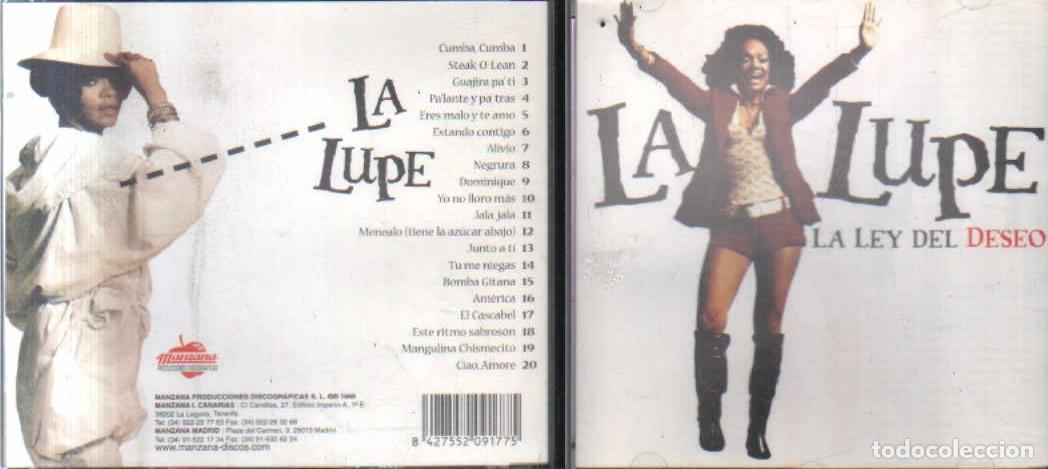 CDs de m&uacute;sica: LA LEY DEL DESEO. LA LUPE. CD-SOLEXT-1288 - Foto 1