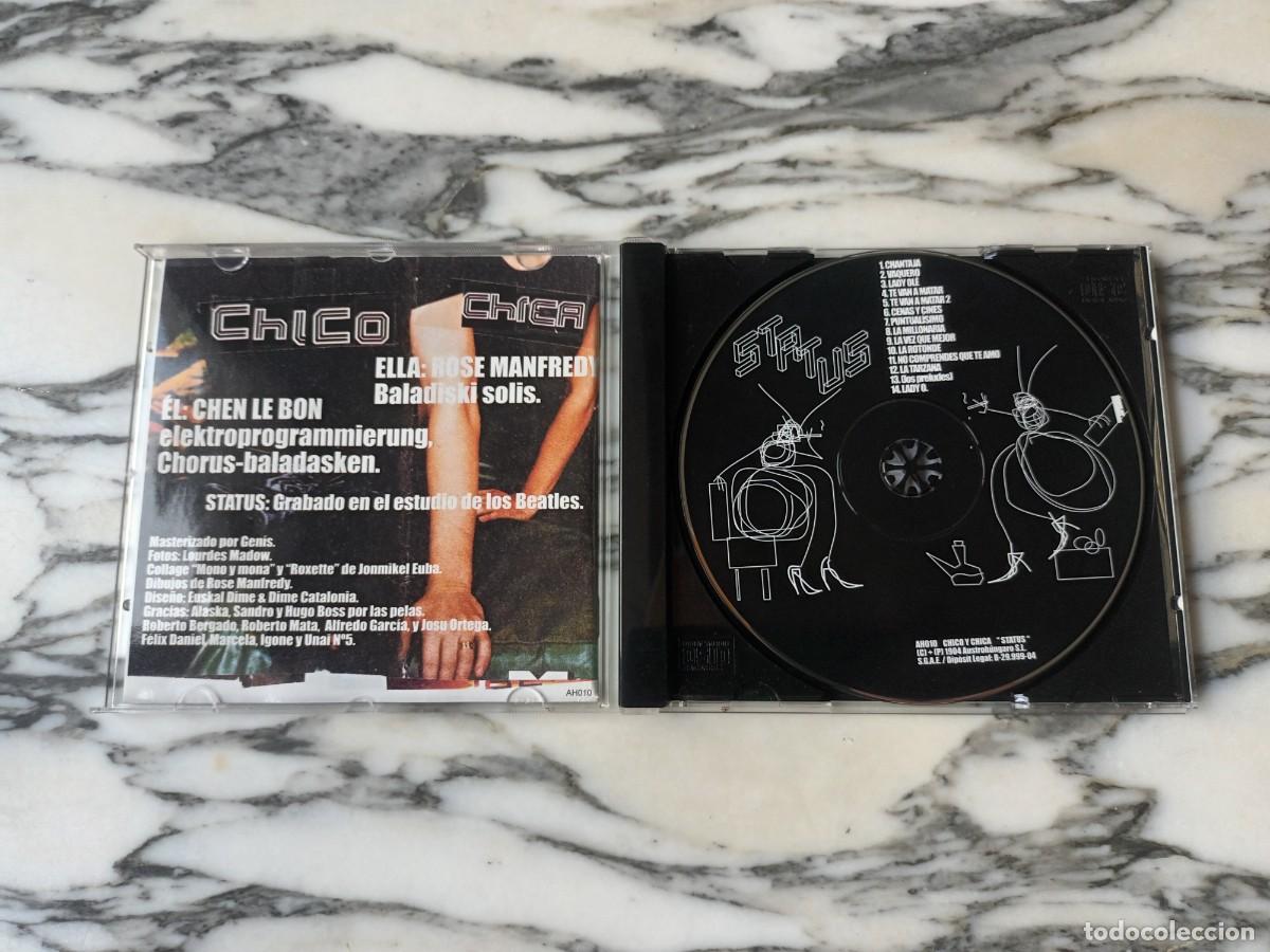 CDs de m&uacute;sica: CHICO Y CHICA - STATUS - CD - AUSTROH&Uacute;NGARO - 2004 - Foto 3