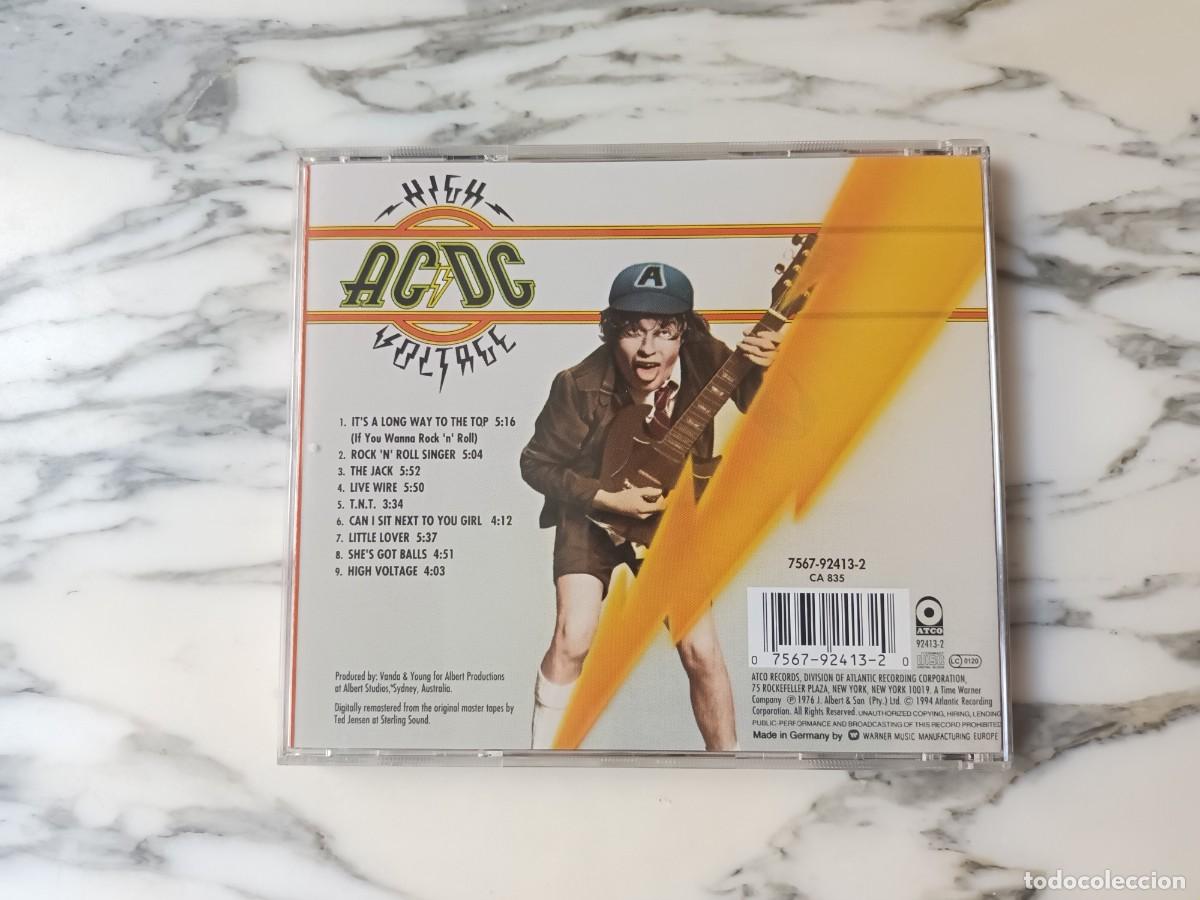 CDs de m&uacute;sica: AC/DC - HIGH VOLTAGE - CD - ATCO - 1994 - Foto 3