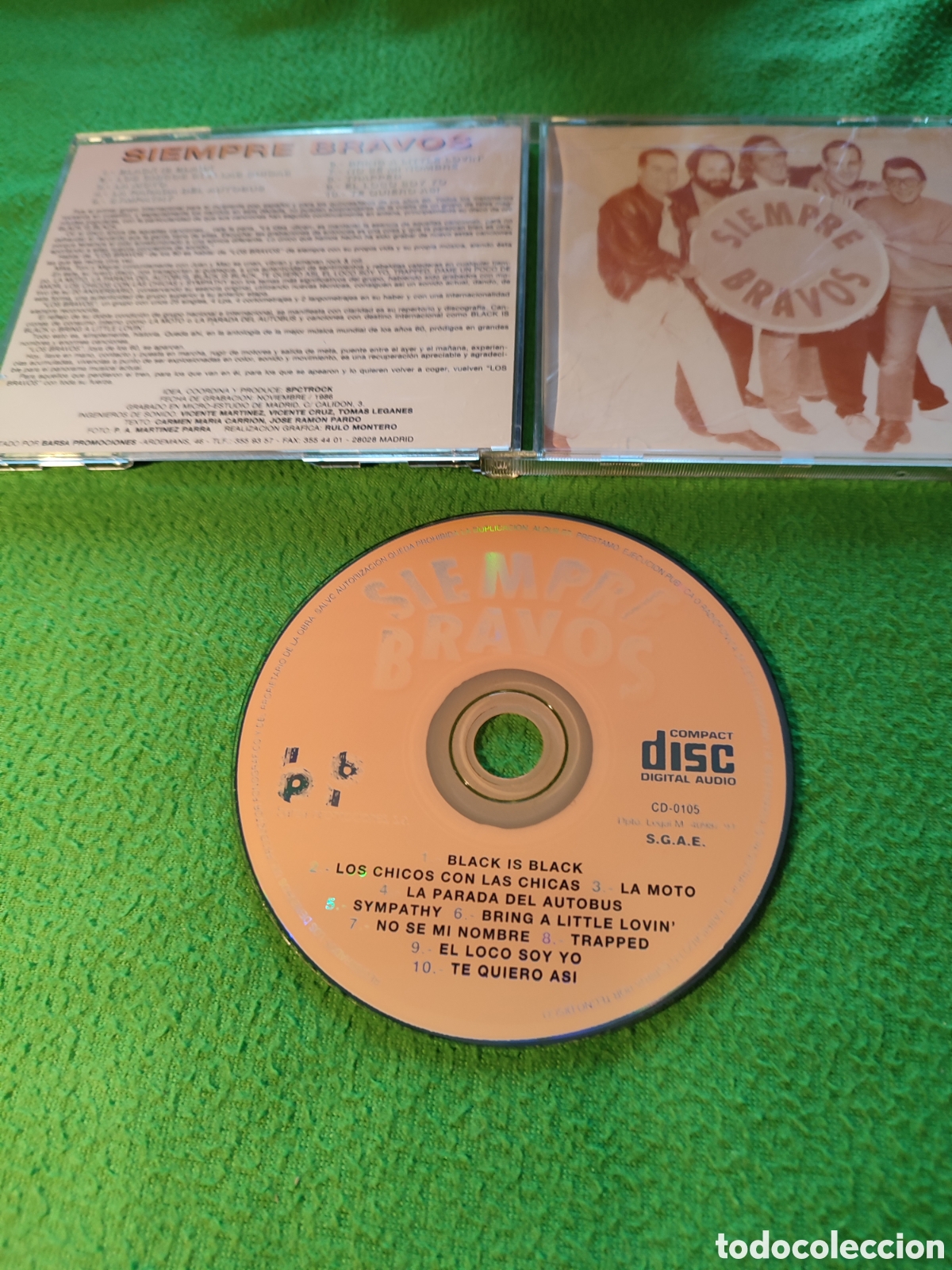 CDs de m&uacute;sica: Los Bravos - Siempre Bravos - Foto 2