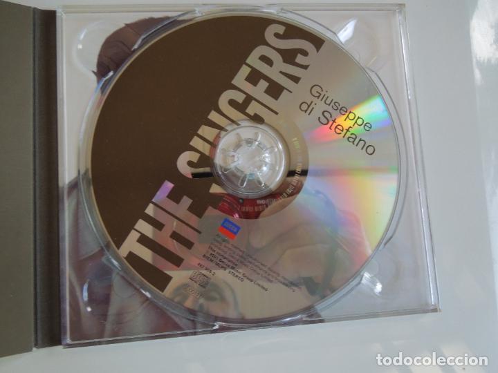 CDs de m&uacute;sica: GIUSEPPE DI STEFANO -THE SINGERS - CD +LIBRETO - Foto 2