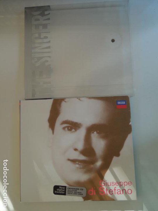 CDs de m&uacute;sica: GIUSEPPE DI STEFANO -THE SINGERS - CD +LIBRETO - Foto 4
