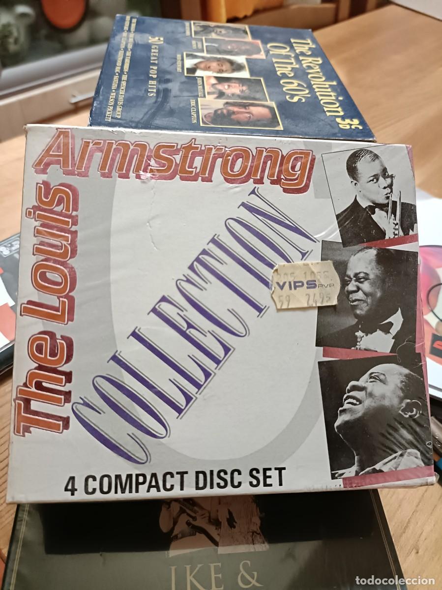 CDs de M&uacute;sica: Set 4 compact disc coleccion louis armstrong