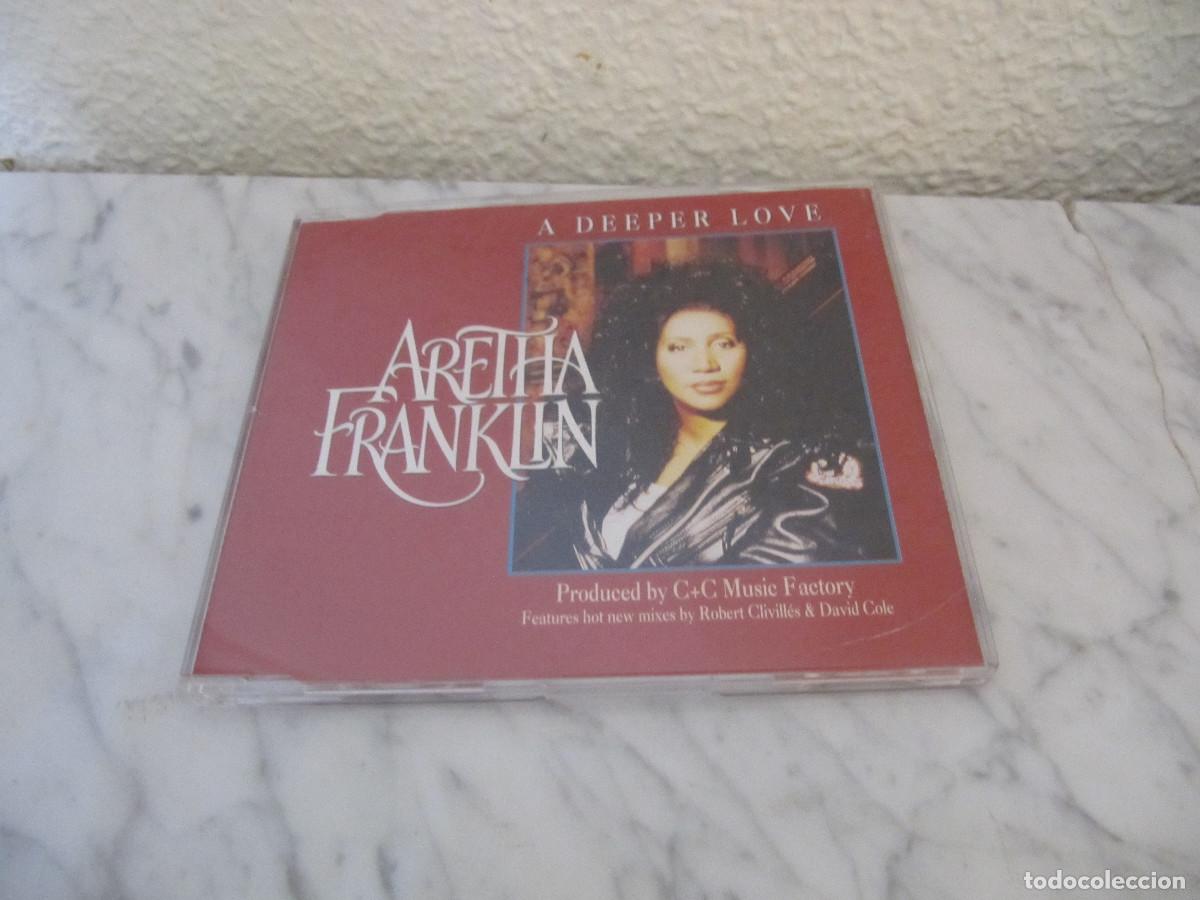 CDs de m&uacute;sica: Aretha franklin- a deeper love - Foto 1
