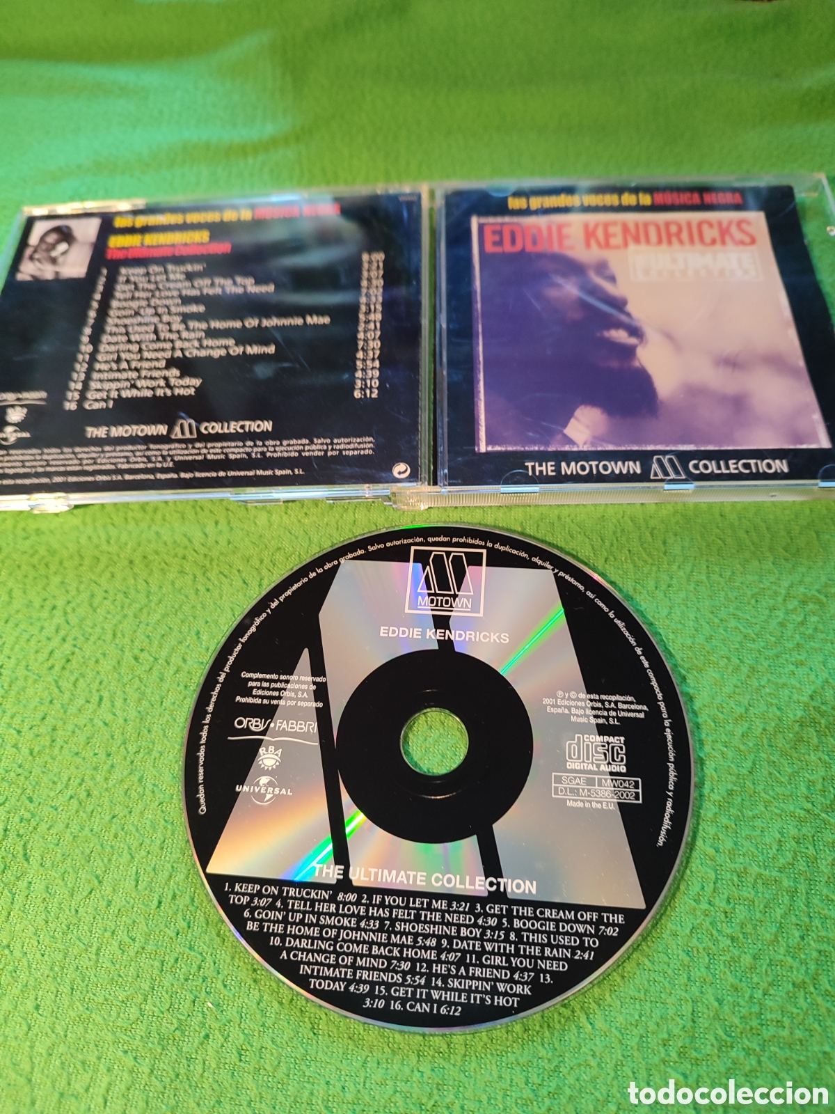 CDs de m&uacute;sica: Eddie Kendricks - The ultimate Collection - Foto 2