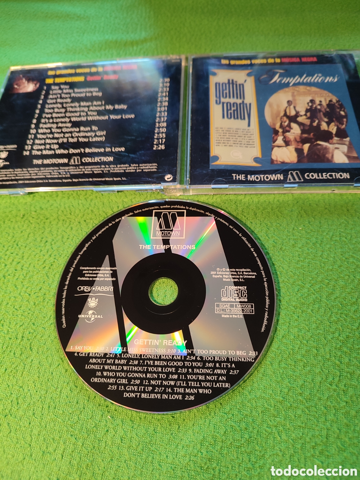 CDs de m&uacute;sica: The Temptations - Gettin ready - Foto 2