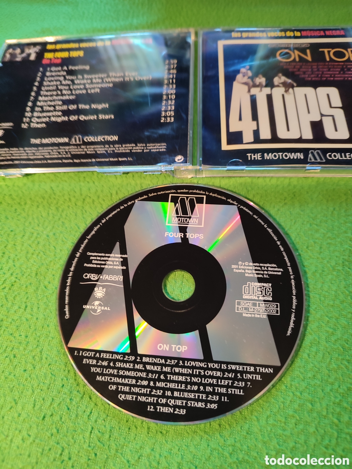 CDs de m&uacute;sica: The Four Tops - On top - Foto 2