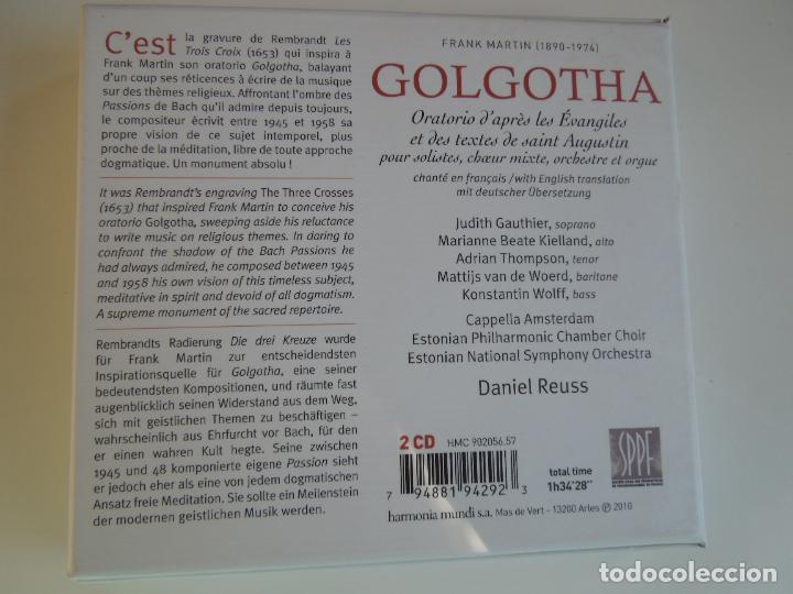 CDs de m&uacute;sica: GOLGOTHA - FRANK MARTIN - DANIEL REUSS- 2CD,S+ LIBRETO - Foto 4